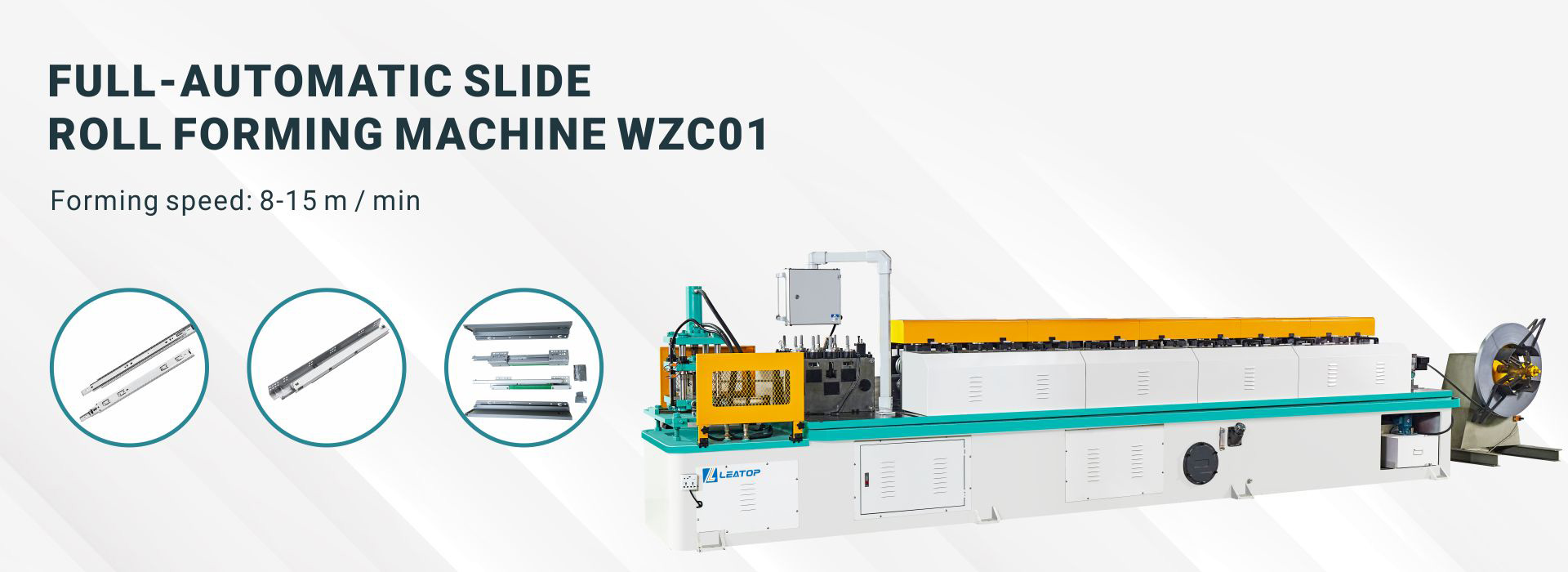 Full-Automatic Slide Roll Forming Machine WZC01