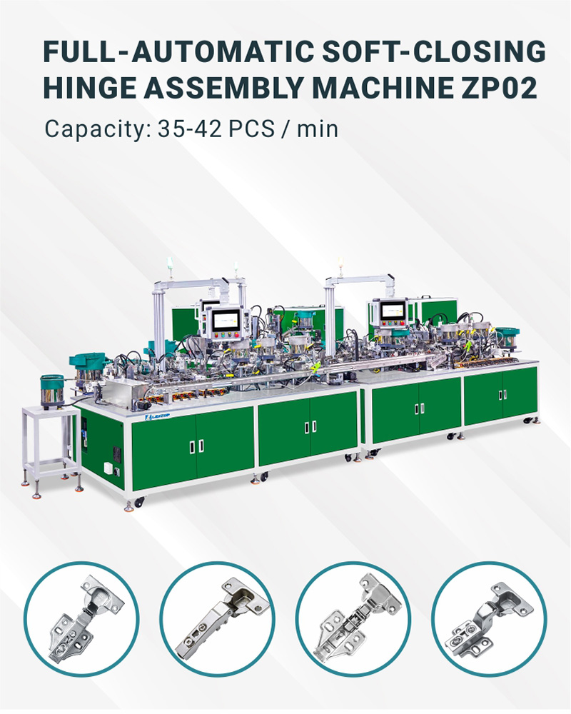 Full-Automatic Soft-Closing Hinge Assembly Machine ZP02