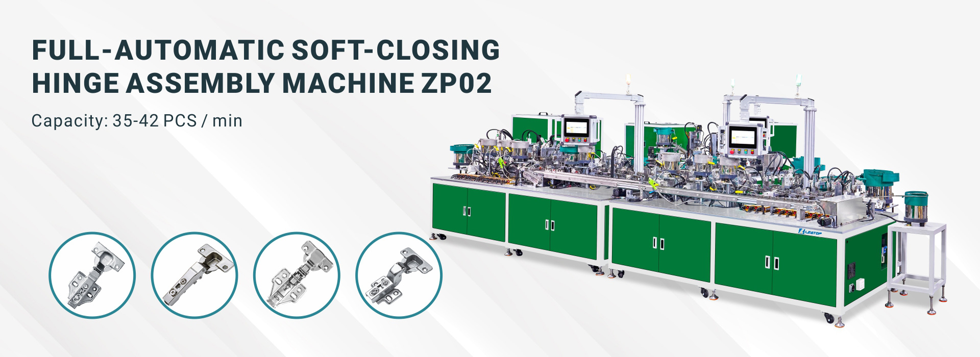 Full-Automatic Soft-Closing Hinge Assembly Machine ZP02