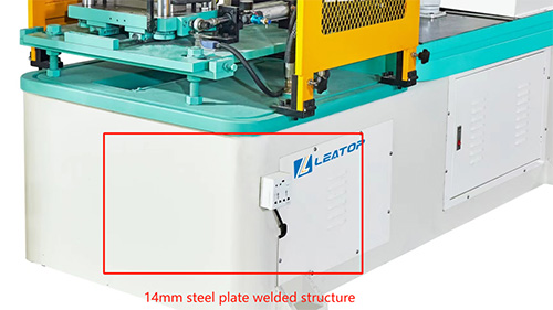 Difference between top model and economical type slide roll forming machine
