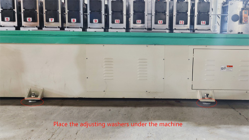 How to install WZC01 roll forming machine