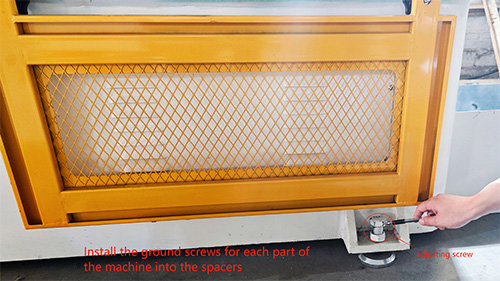 How to install WZC01 roll forming machine