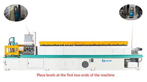 How to install WZC01 roll forming machine