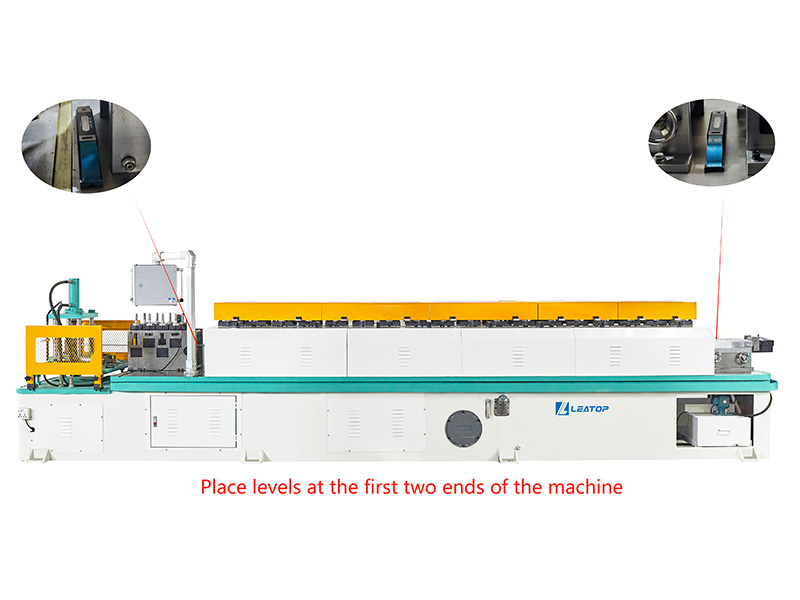 How to install WZC01 roll forming machine