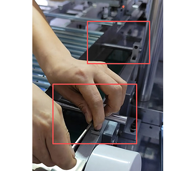 How to setting telescopic slide rail riveting machine slide lengths